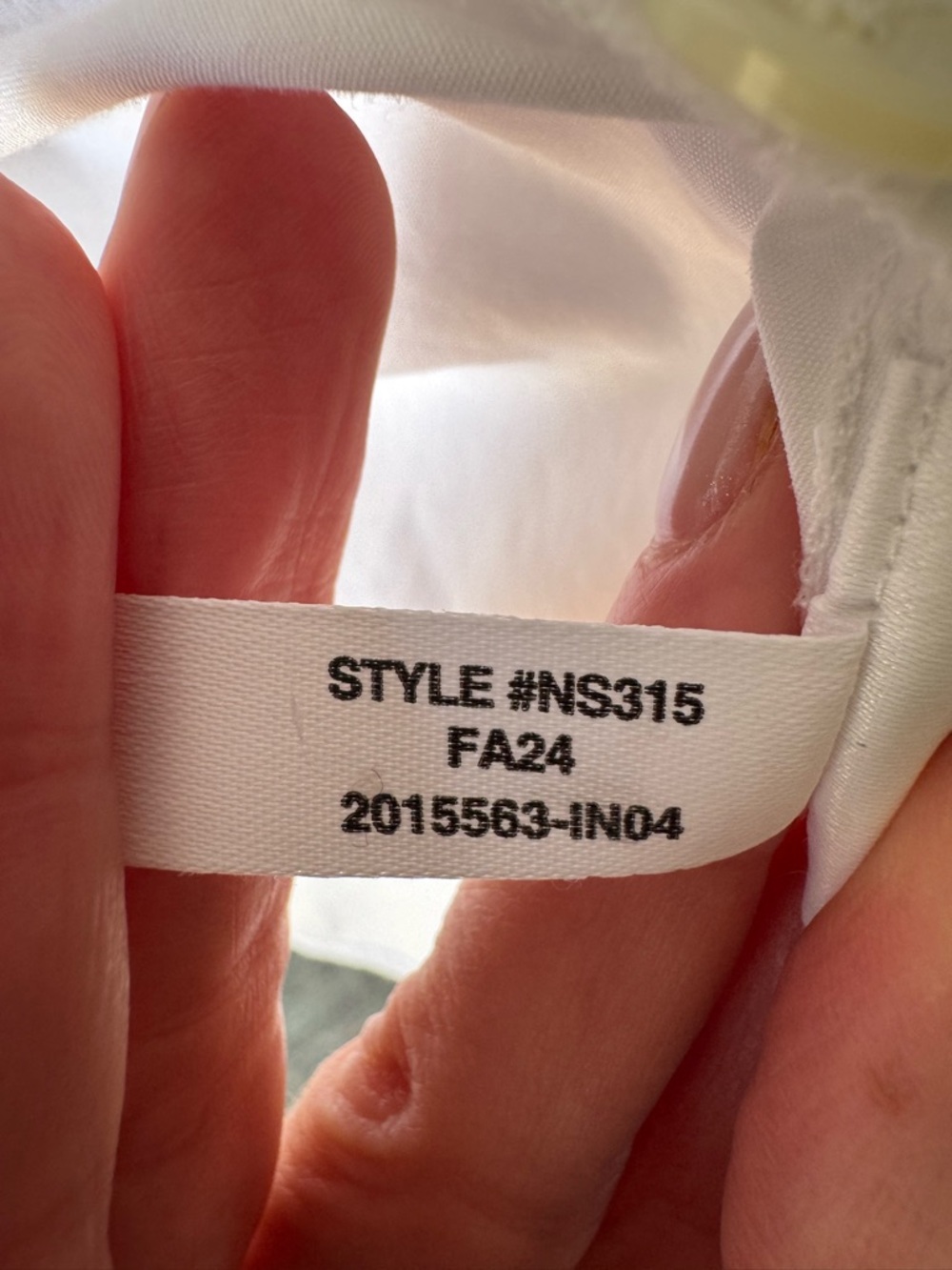 Madewell White long sleeve shirt - Picture 4 of 6